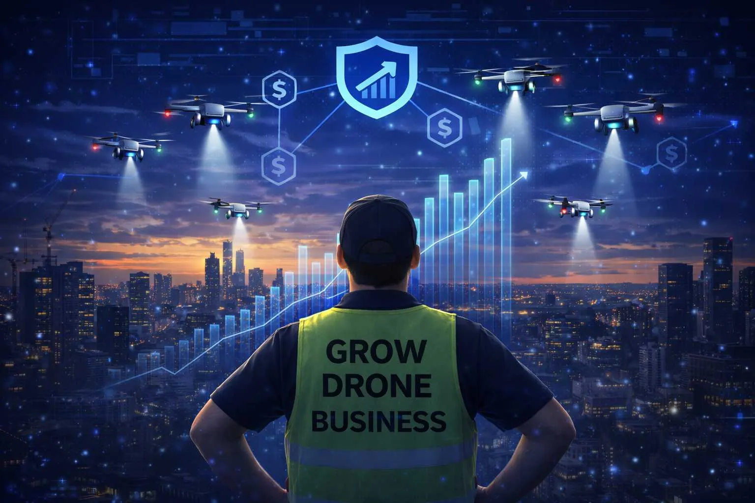 Drone pilot growing their business
