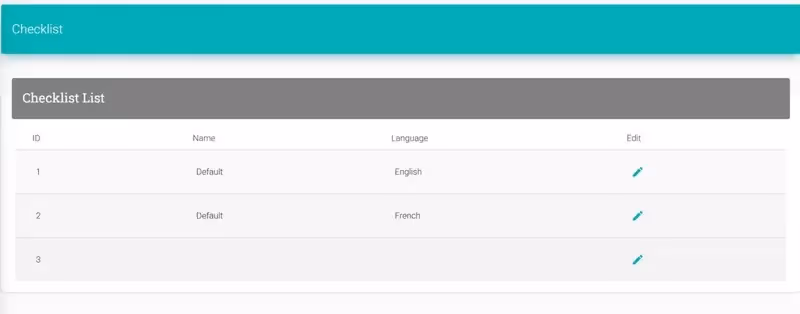 Design a Custom Checklist screenshot